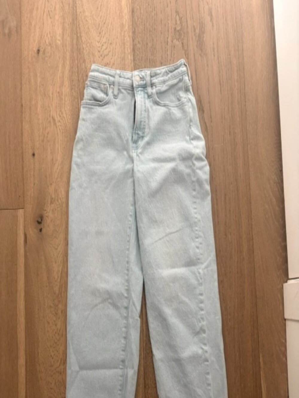 Madewell - Light Colored Cropped Mom Jeans - Size 26
